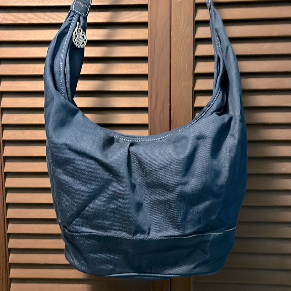 Stylish Blue Hobo Bag